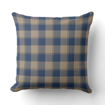 Cello Blauwe en Donkey Bruine Plaid