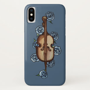 Cello Blue Roos Orchestra Art Case-Mate iPhone Case