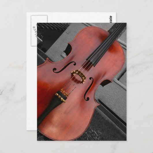 Cello Briefkaart (Voorkant / Achterkant)