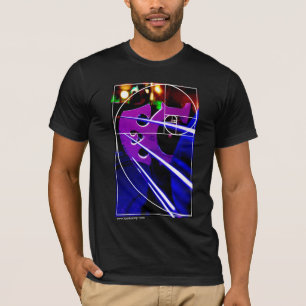 Cello-brug met Fibonacci-spiraal T-shirt
