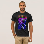 Cello-brug met Fibonacci-spiraal T-shirt (Voorkant volledig)