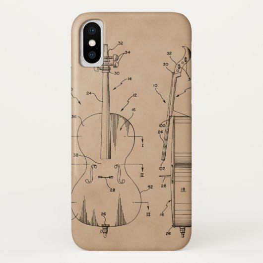 Cello Case-Mate iPhone Case (Achterkant)