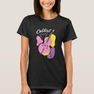 Cello Cellist Musical Instrument Orchestra Classic T-shirt