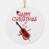 Cello Cellist String Muzikant Kerst Ornament (Voorkant)