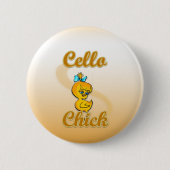 Cello Chick Ronde Button 5,7 Cm (Voorkant)