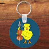 Cello Chick Sleutelhanger (Voorkant)