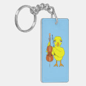 Cello Chick Sleutelhanger (Voorkant Links)