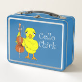 Cello Chick Tekst (Voorkant)