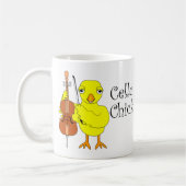 Cello Chick Tekst Koffiemok (Links)