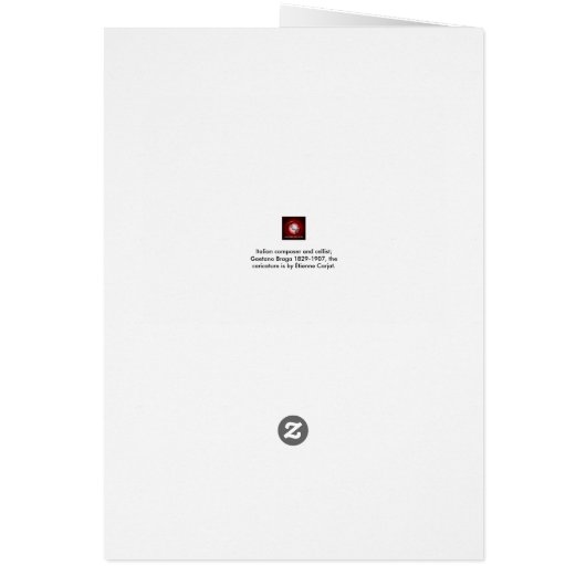 Cello Chops  muzikant Sepia Blank (Achterkant)