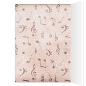 Cello Chops  muzikant Sepia Blank (Binnen (Links))