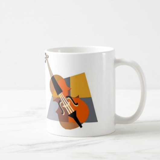 Cello Coffee-Mok Koffiemok (Rechts)