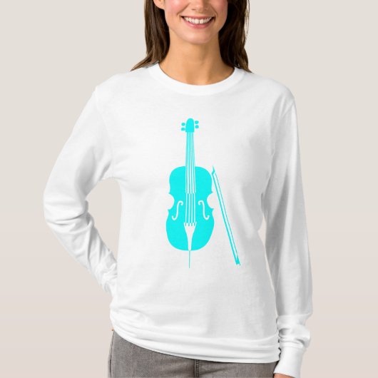 Cello - Cyaan T-shirt (Voorkant)