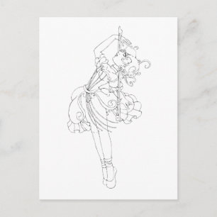 Cello Dance Briefkaart
