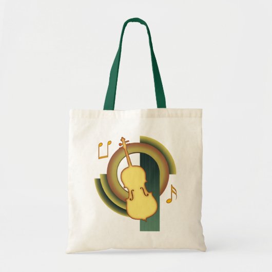 Cello Deco 1 Tote Bag (Voorkant)