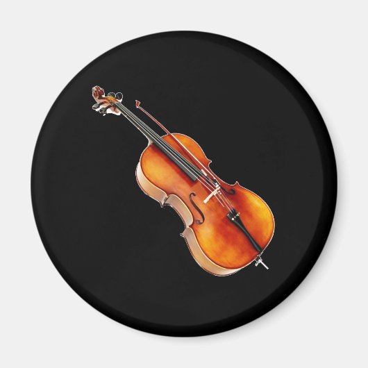 "Cello" design geschenken en producten Magneet (Voorkant)