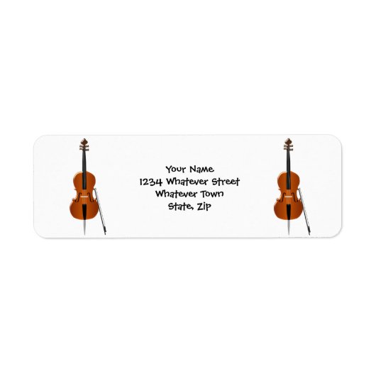 Cello Design Retouradres Etiket (Voorkant)