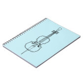 Cello Drawing Notitieboek (Linkerzijde)