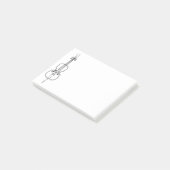 Cello Drawing Post-it® Notes (Schuin)