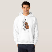 Cello en Muziek Hoodie (Voorkant volledig)