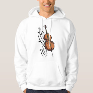 Cello en Muziek Hoodie