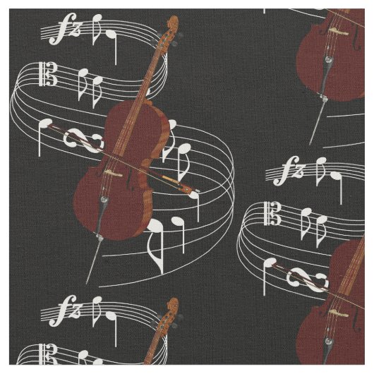 Cello Fabric - Donker Stof (Close Up)