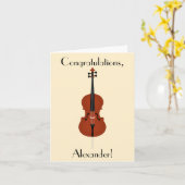 Cello Felicitatiekaart met Vouw Kaart (Gele Bloem)