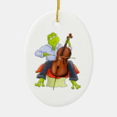 Cello Frog Ornament (Voorkant)