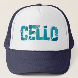 Cello gebarsten trucker pet