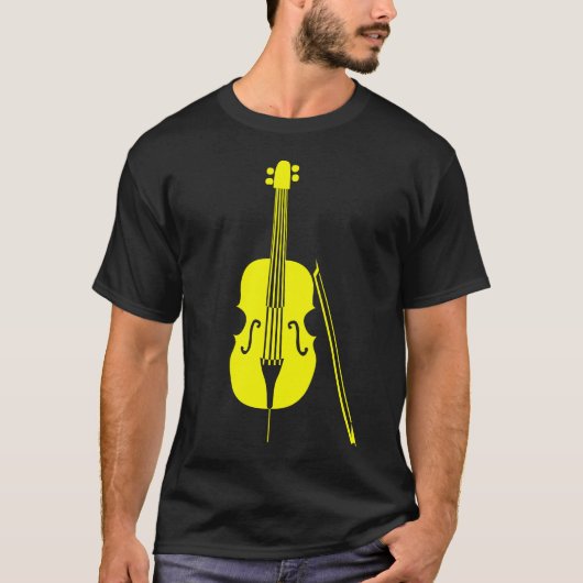 Cello - Geel T-shirt (Voorkant)