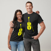 Cello - Geel T-shirt (Unisex)