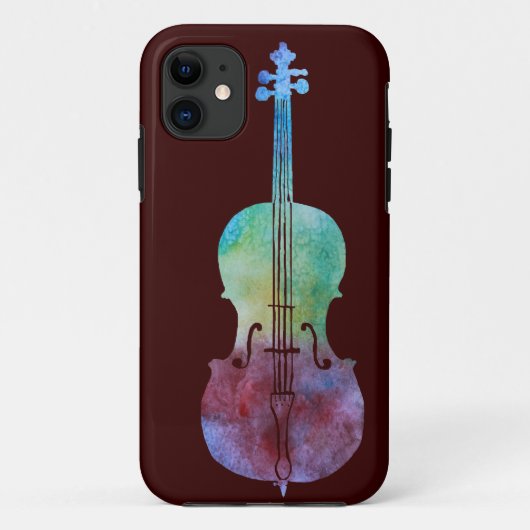 Cello, gekleurd Case-Mate iPhone case (Achterkant)