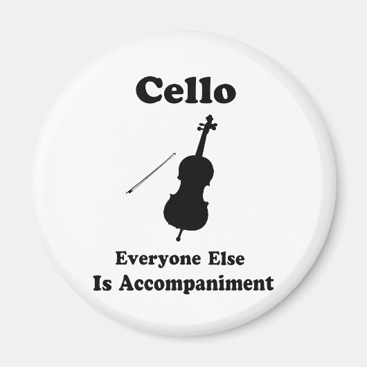 Cello Gift Magneet (Voorkant)