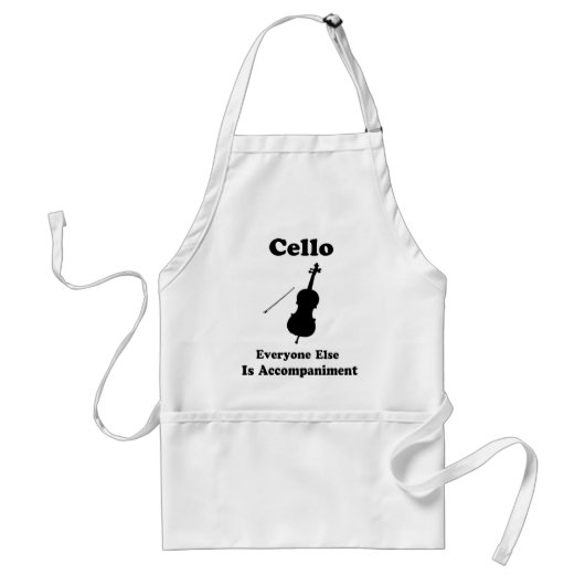 Cello Gift Standaard Schort (Voorkant)