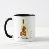Cello Graphic Musician Music Theme Mok (Links)