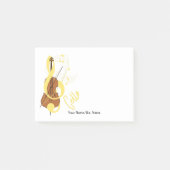 Cello Graphic Musician Music Theme Post-it® Notes (Voorkant)