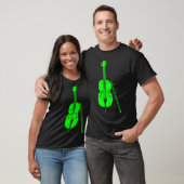 Cello - groen t-shirt (Unisex)