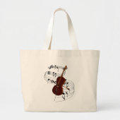 Cello Grote Tote Bag (Voorkant)