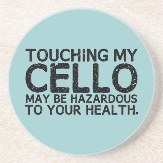 Cello Hazard Zandsteen Onderzetter (Voorkant)