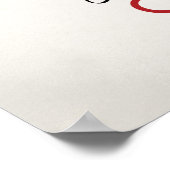 Cello - Helderkleurige muziek Poster (Hoek)