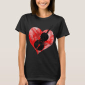 Cello Herz Liebe T-shirt (Voorkant)