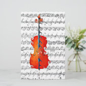 Cello & ik Rock!_ Briefpapier (Staand voorkant)