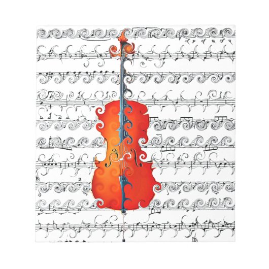 Cello & ik Rock!_ Notitieblok (Voorkant)