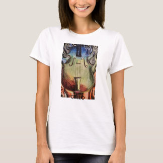 Cello in brand t-shirt
