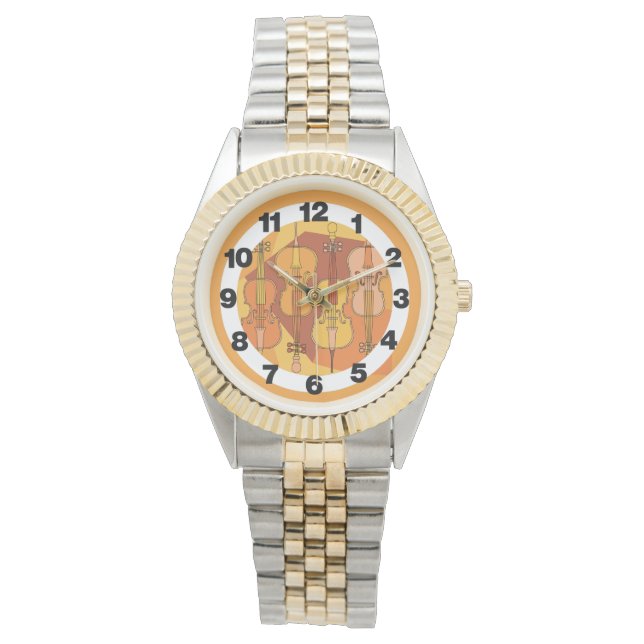 Cello in Cello Horloge (Voorkant)