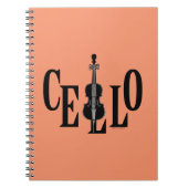 Cello in Cello Notitieboek (Voorkant)