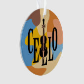 Cello in Cello Ornament (voorkant)