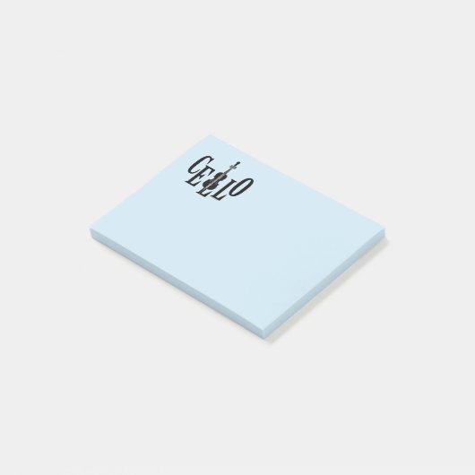 Cello in Cello Post-it® Notes (Schuin)