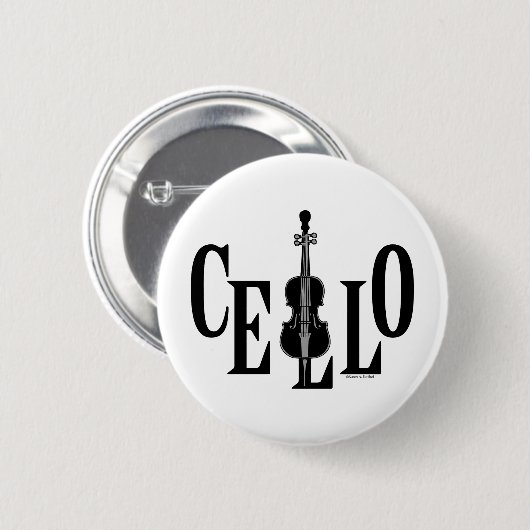 Cello in Cello Ronde Button 5,7 Cm (Voorkant /achterkant)