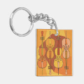 Cello in Cello Sleutelhanger (Voorkant Links)